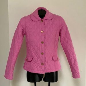 New without tag Lilly Pulitzer pink coat Size 8